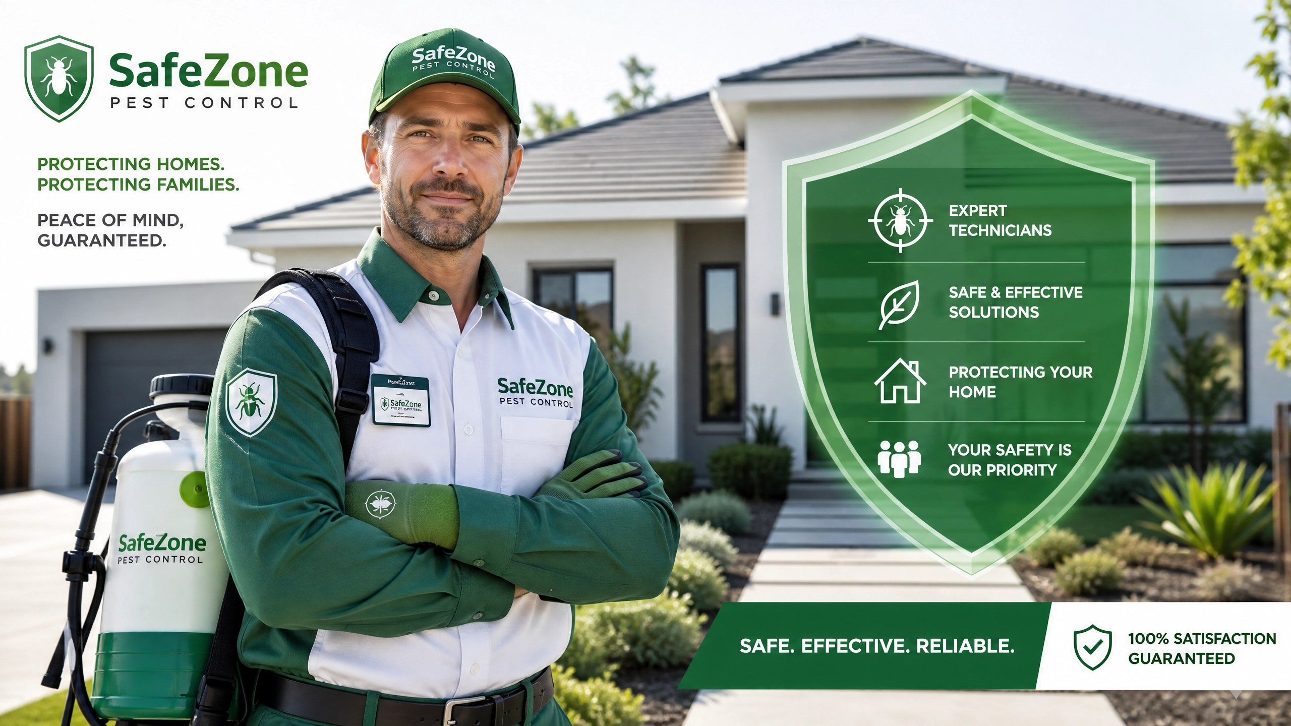 Safe Zone Pest Control — protecting homes and families
