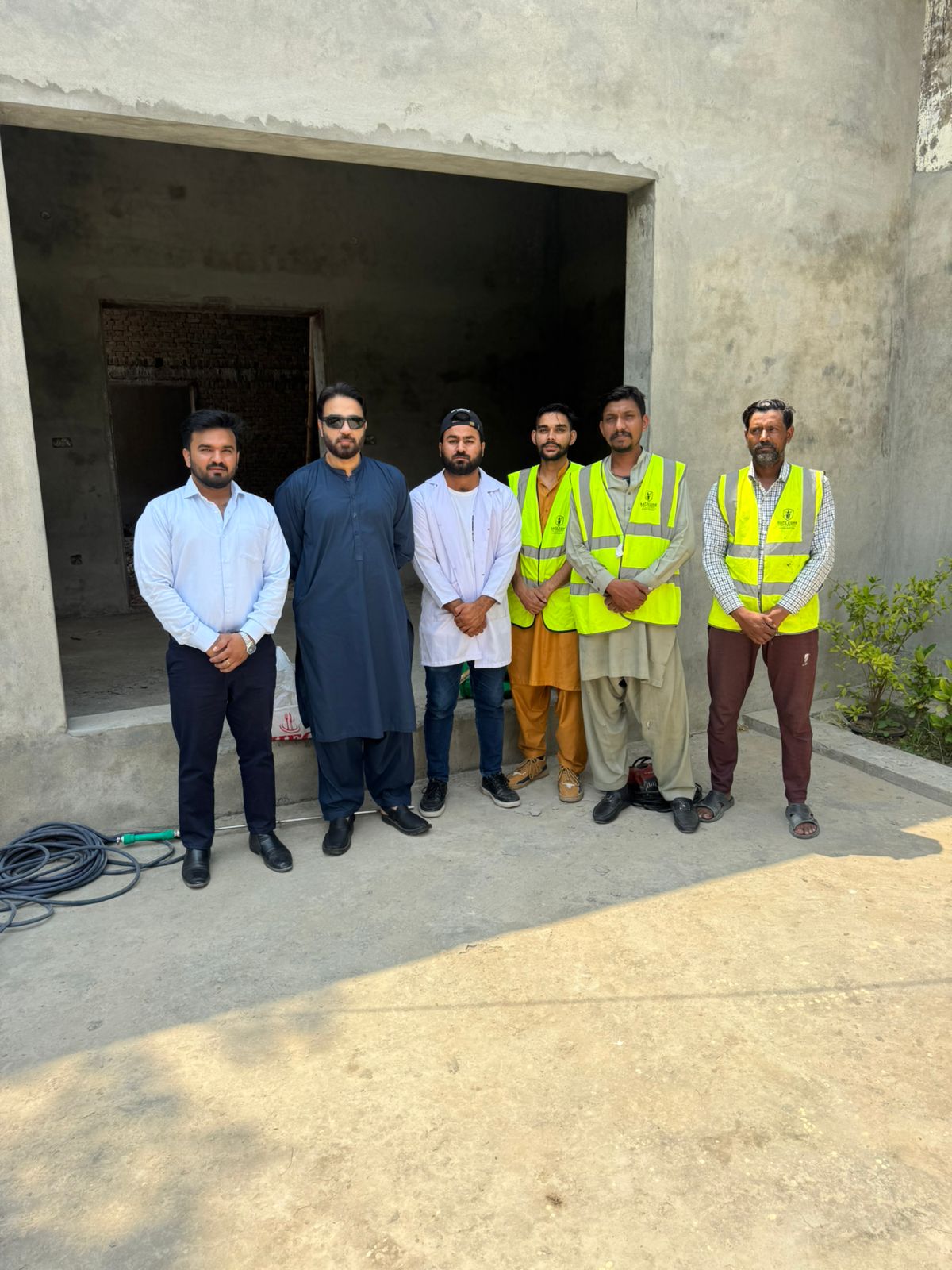 Safe Zone team on-site
