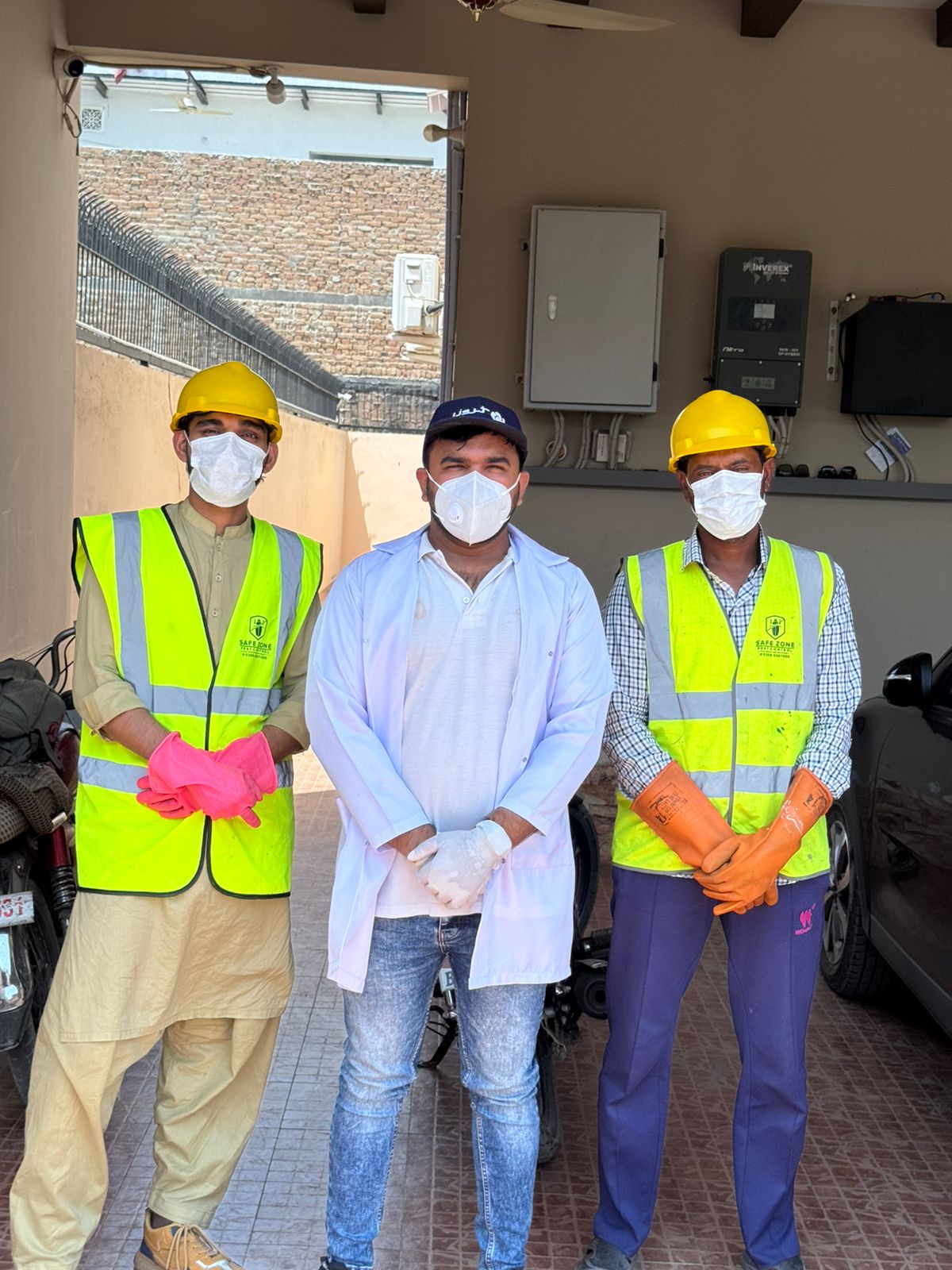 Safe Zone crew geared up